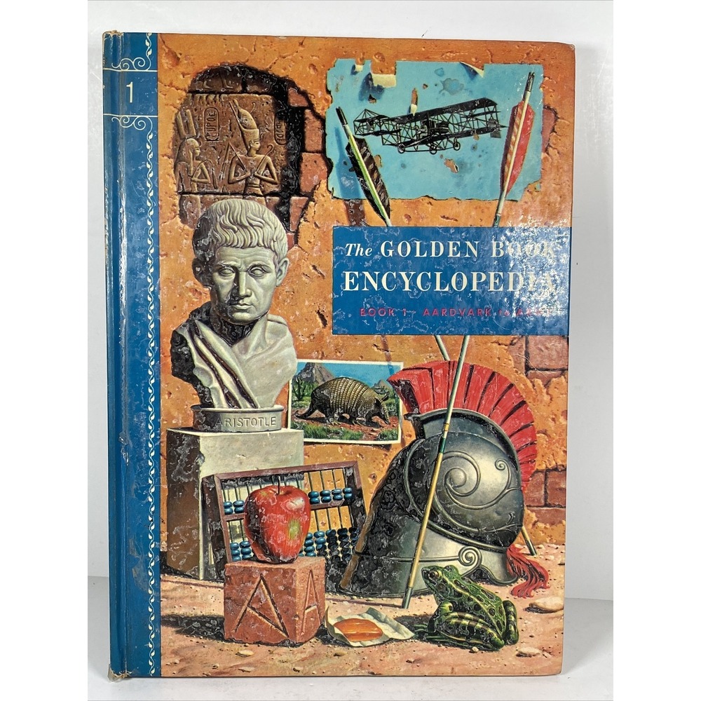 The Golden Book Encyclopedia Edition 1 by Bertha Morris Parker Homeschool Ed Vtg
